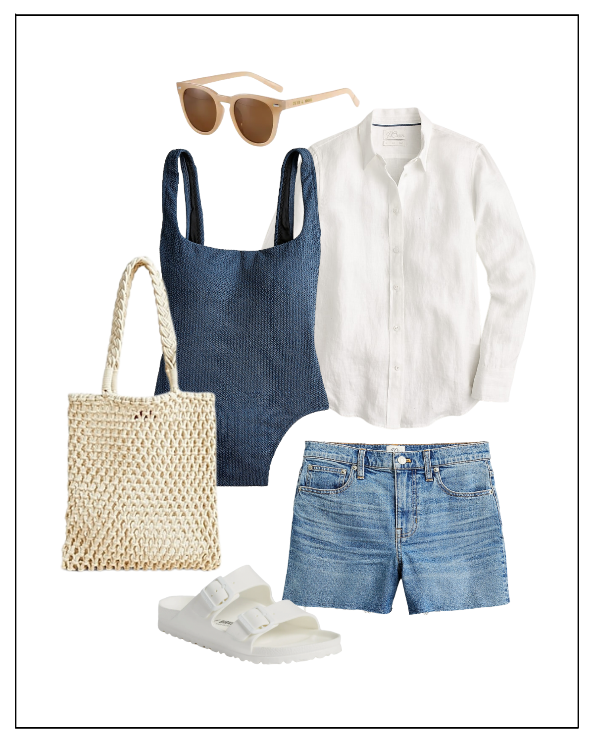 6 ways to style: blue linen top!  Blue shirt outfits, Linen shirt