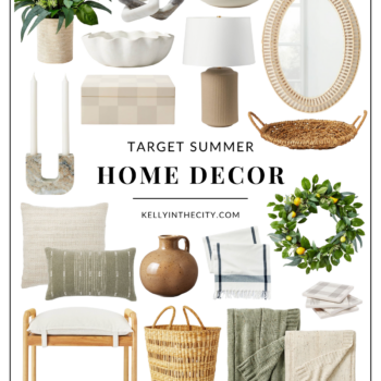 Target Summer Home Decor Favorites