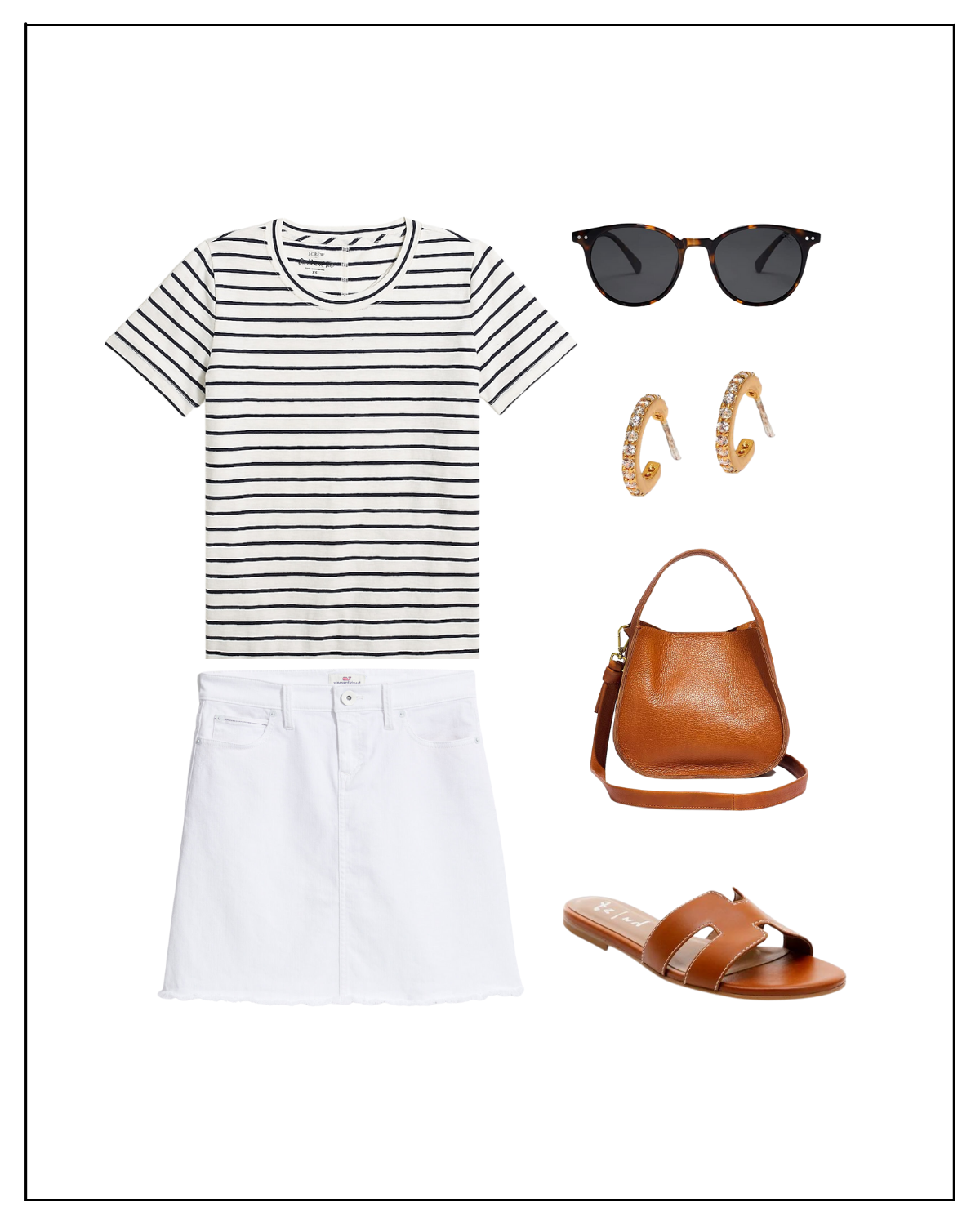 Denim skirt - Versatile Summer Outfits