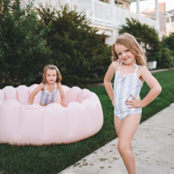 Pink Scalloped Kids’ Pool