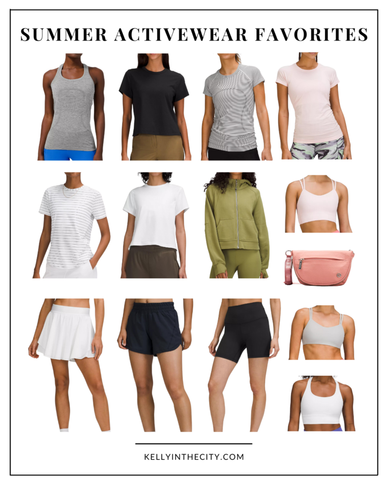 Summer Activewear Favorites | Kelly in the City | Lifestyle Blog