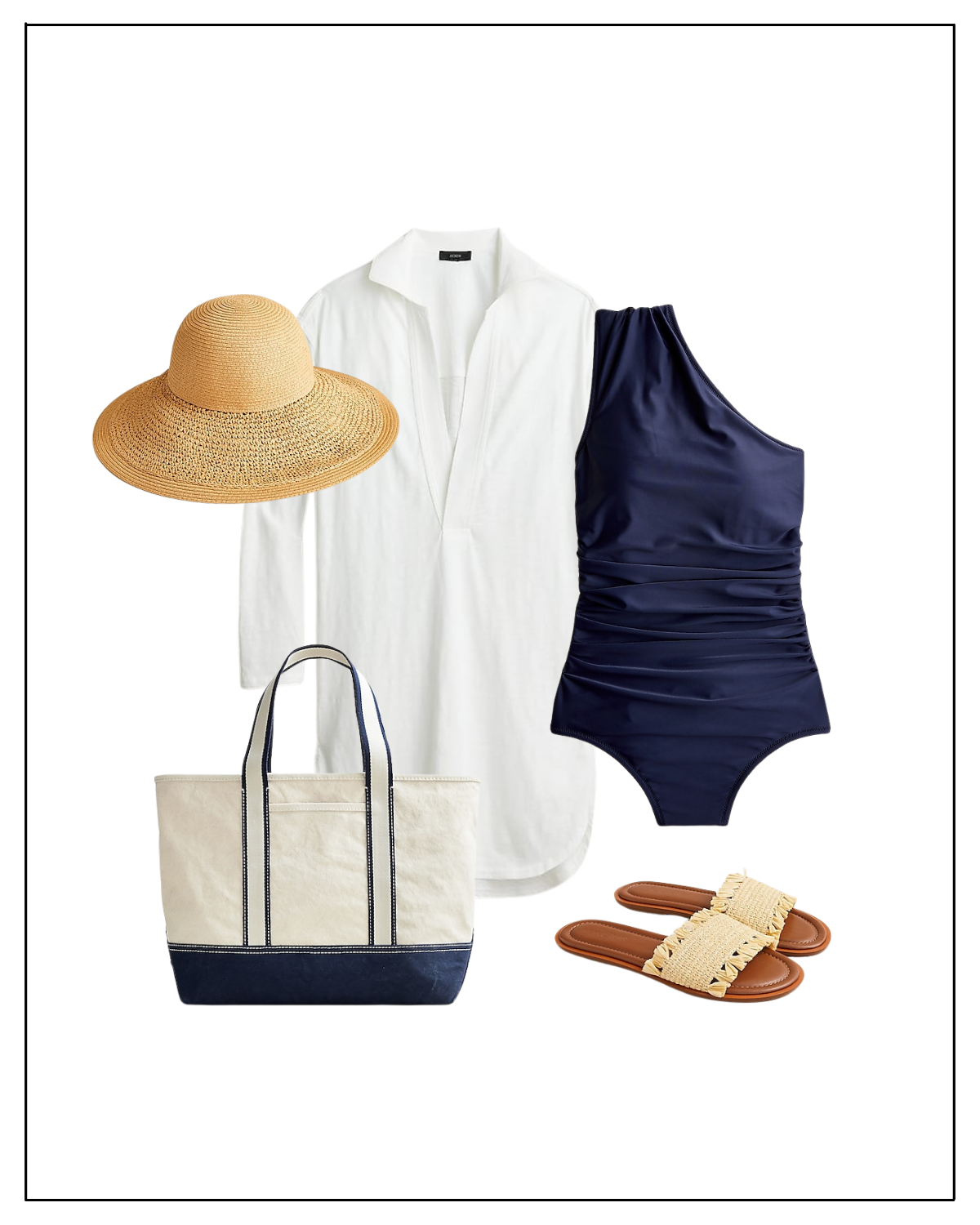 Poolside Summer Vacation Outfit