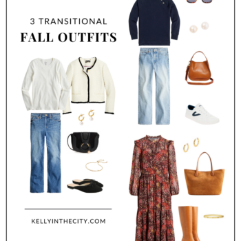 3 Transitional Fall Outfits