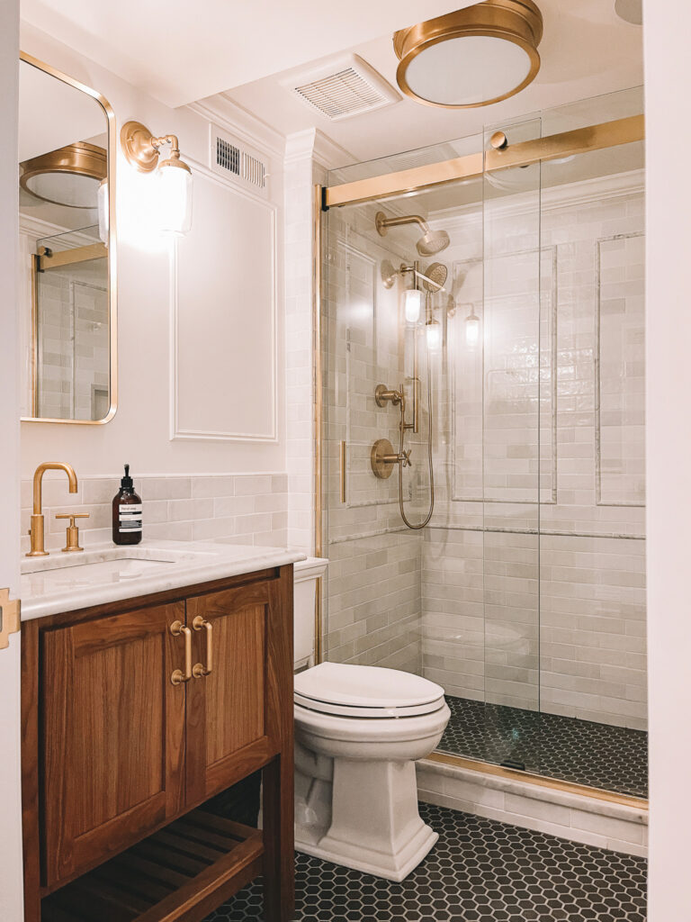 Reveal Guest Bathroom with Studio41 Kelly in the City