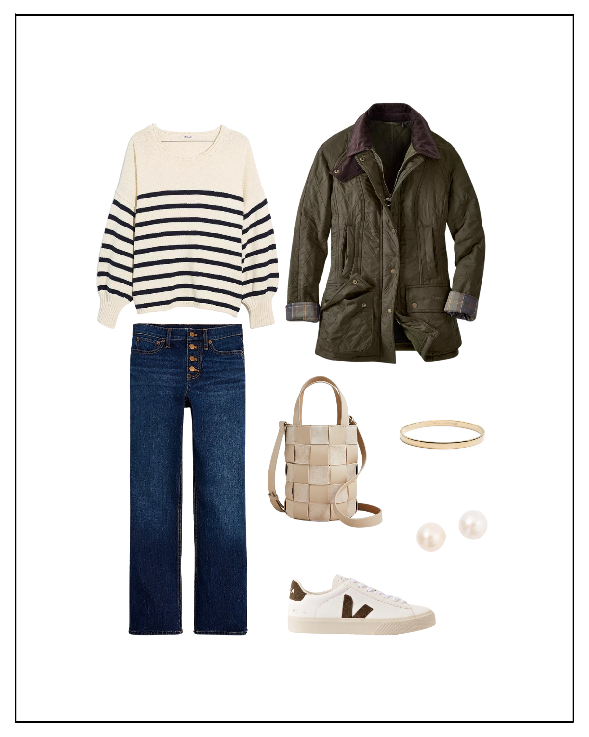 Simple Striped Sweater | Versatile Fall Outfits
