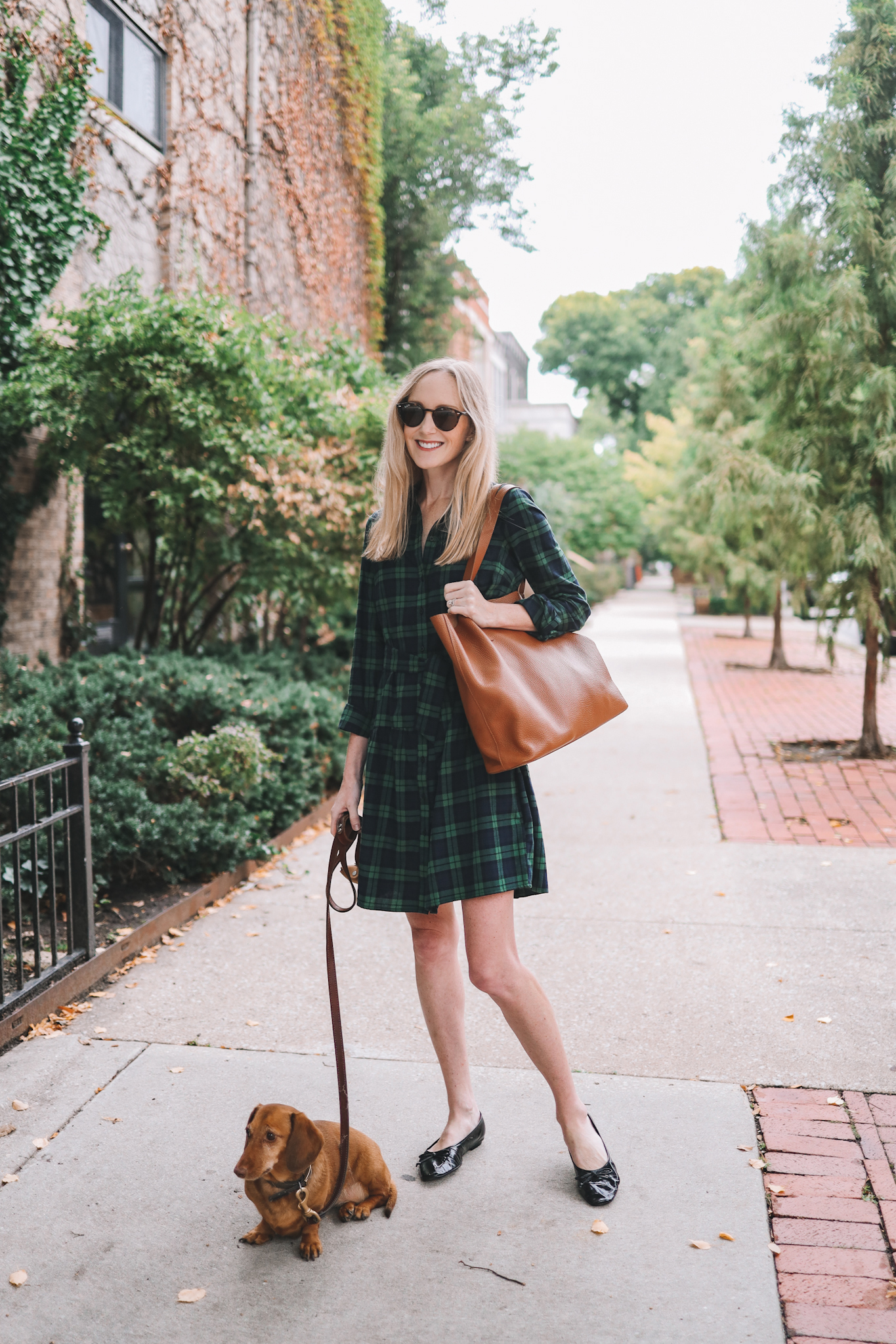 Flannel  Dress - Kelly in the City