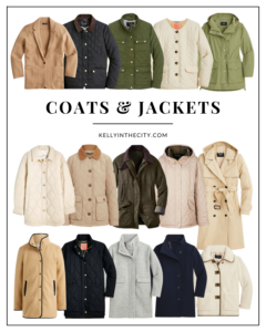 Coats and Jackets for Fall