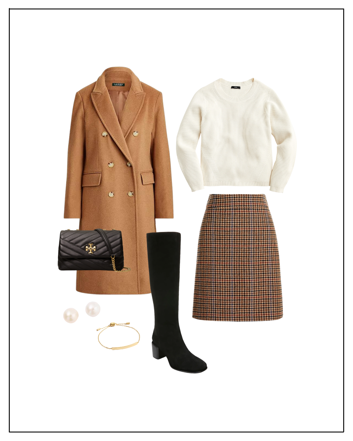 Fall Workwear Outfits with a skirt