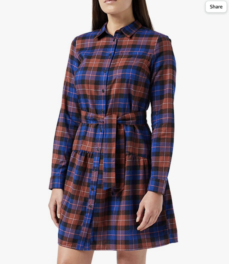 Flannel Amazon Dress | Kelly in the City | Lifestyle Blog