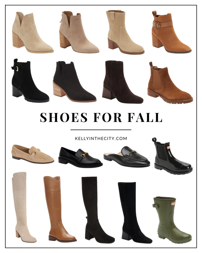 Shoes for Fall | Kelly in the City | Lifestyle & Fashion Blog
