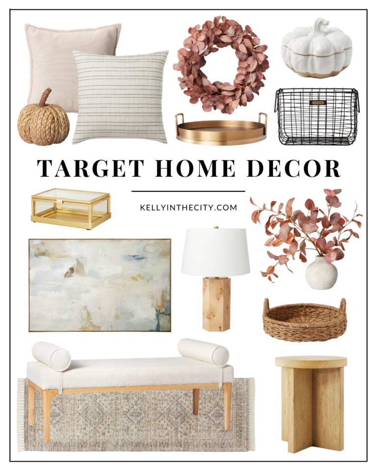 Neutral Target Fall Home Decor 