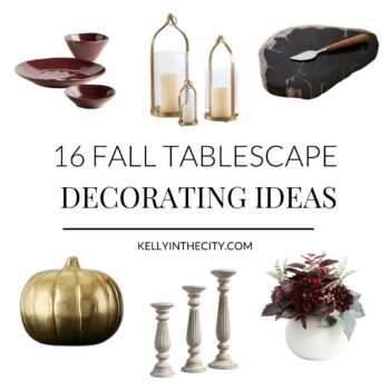 16 Fall Tablescape Decorating Ideas