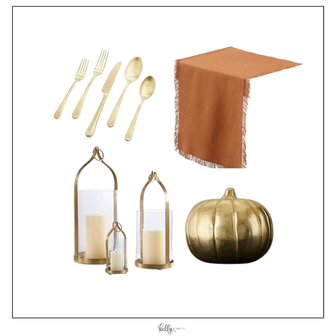 Fall Glam Tablescape