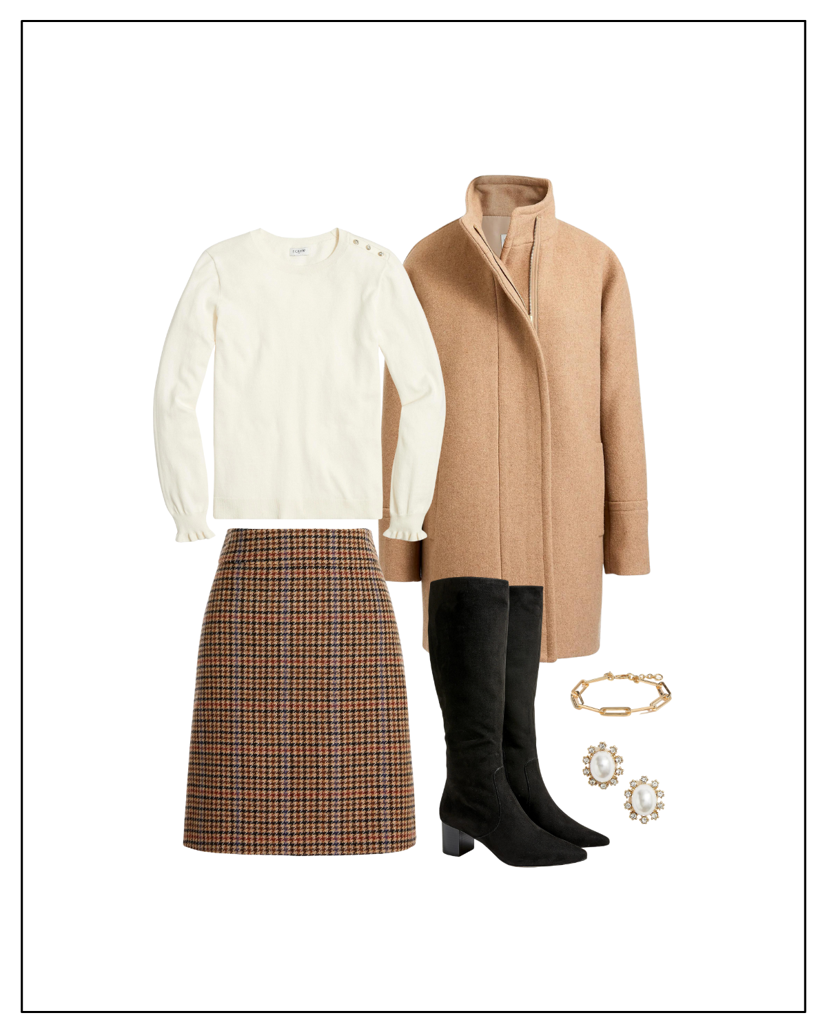 Skirt Thanksgiving Outfit Ideas
