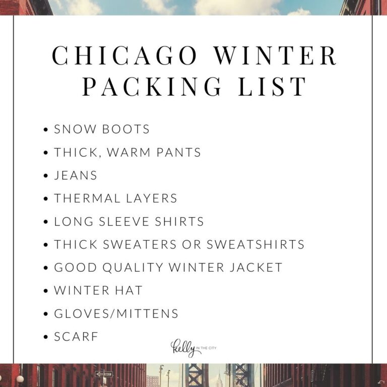 What To Wear In Chicago Visitor’s Guide For Every Season