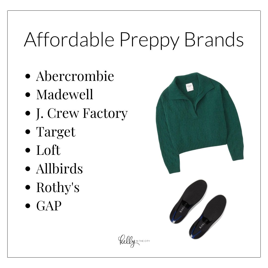 affordable preppy brands