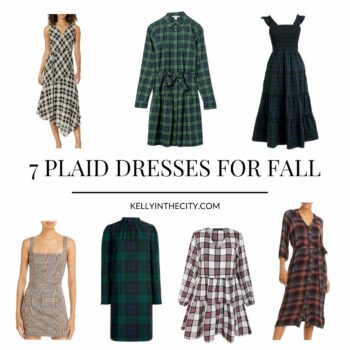 7 Plaid Dresses for Fall