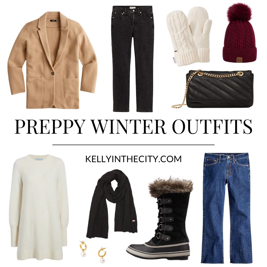 Preppy Winter Outfits