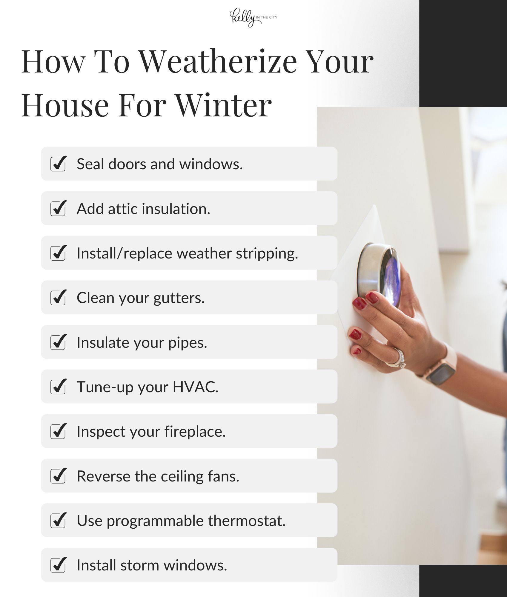 How to Weatherize Your House for Winter