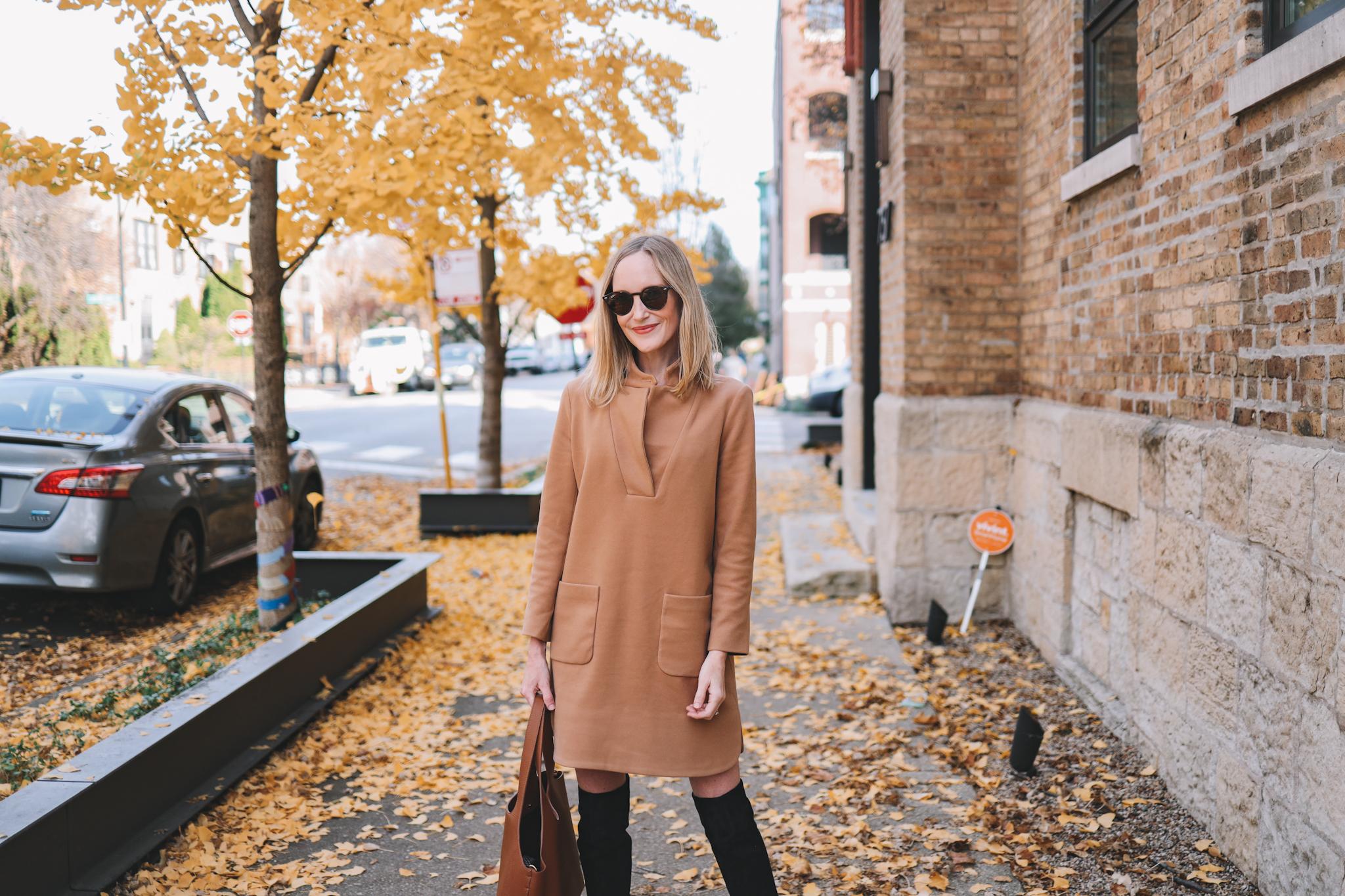 Camel outfit for fall