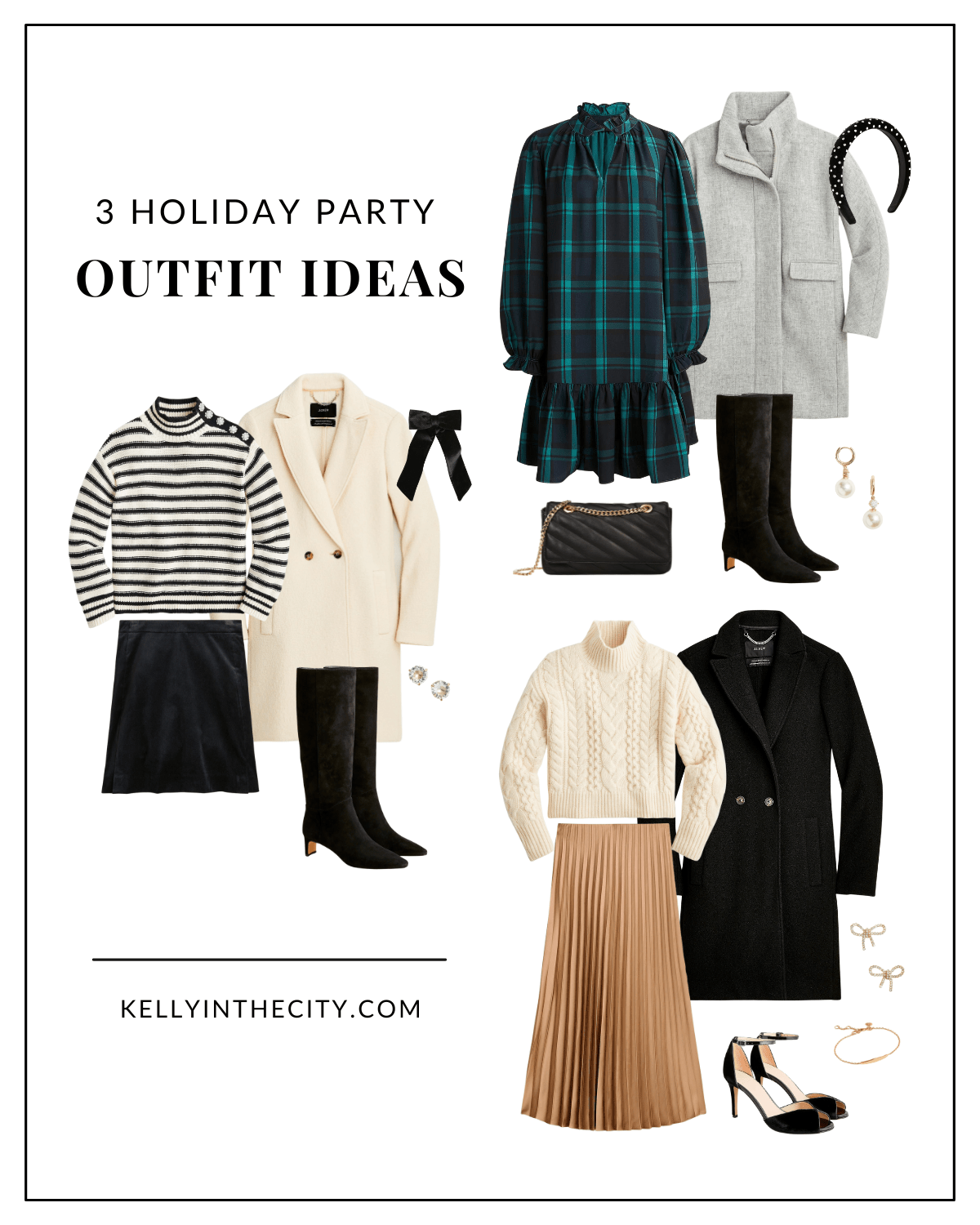 Three Holiday Party Outfit Ideas with EXPRESS