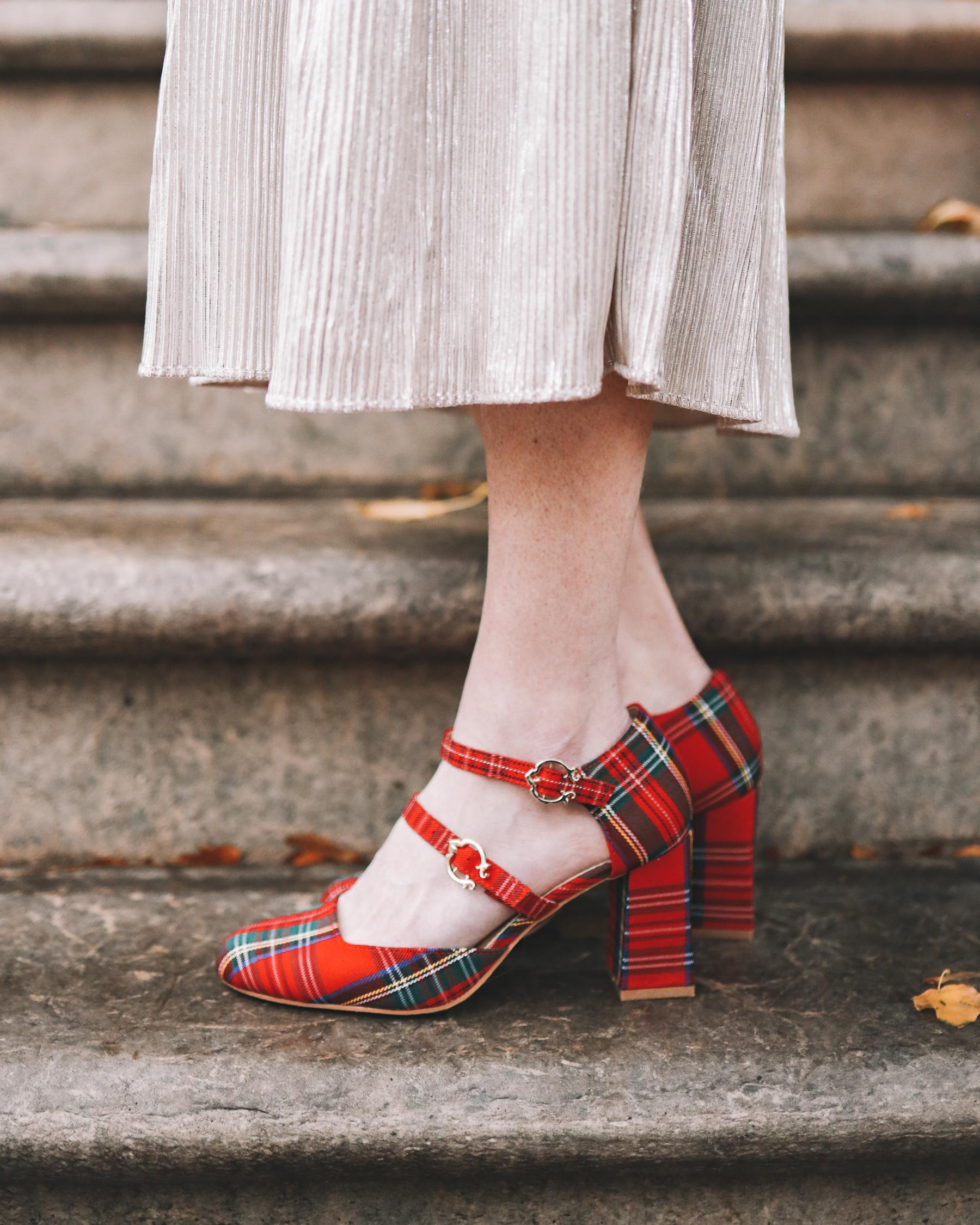 Tartan 2024 plaid heels