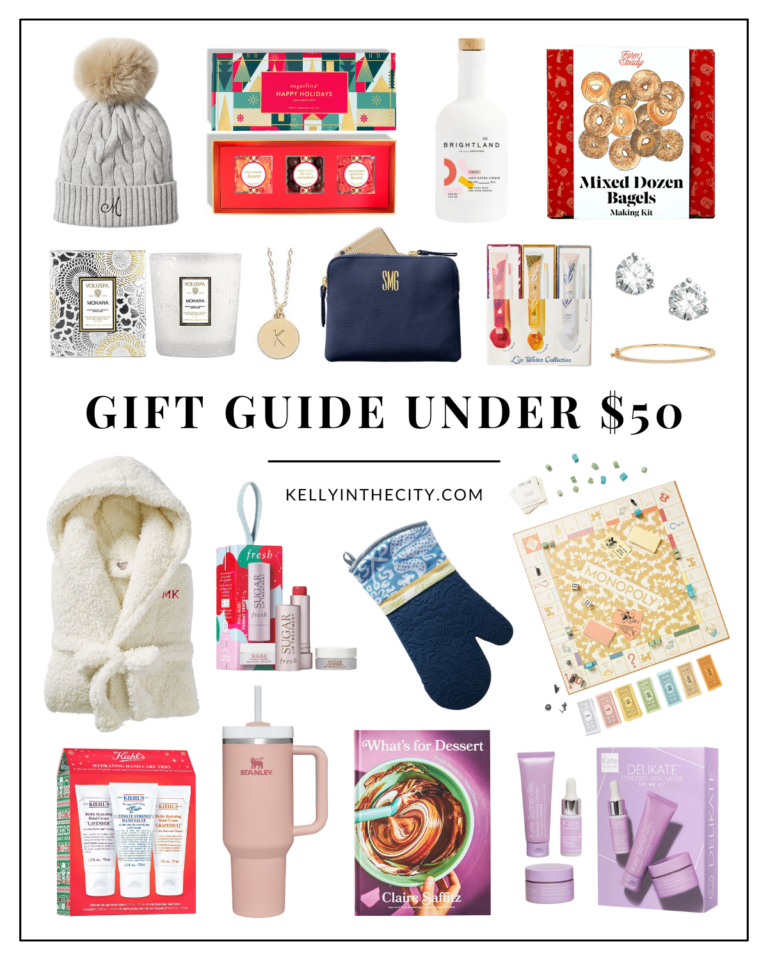 Gift Guide Under 50 Kelly in the City Lifestyle Blog