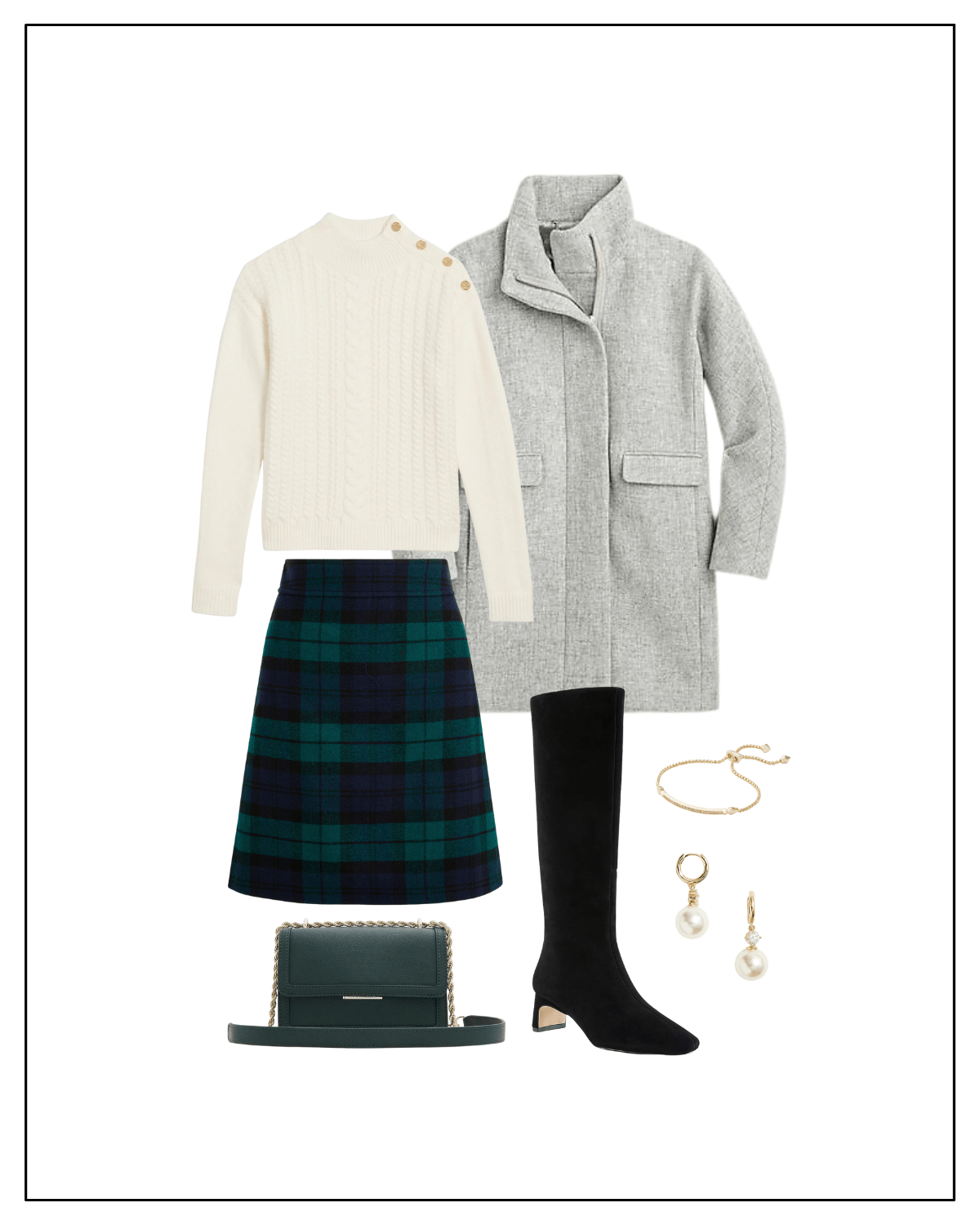 Tartan Christmas Outfit Ideas