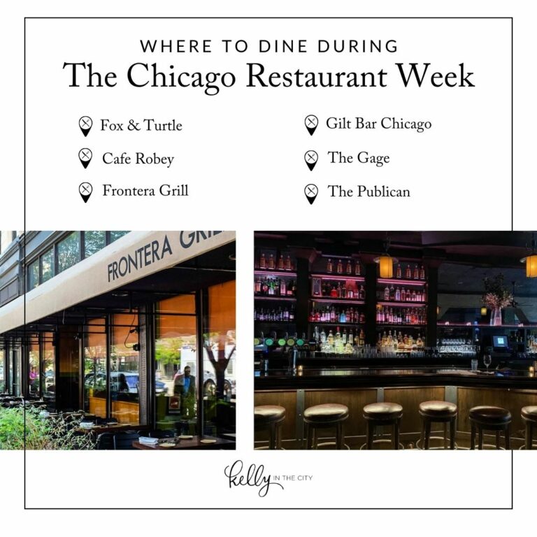 Chicago Restaurant Week Guide Kelly in the City