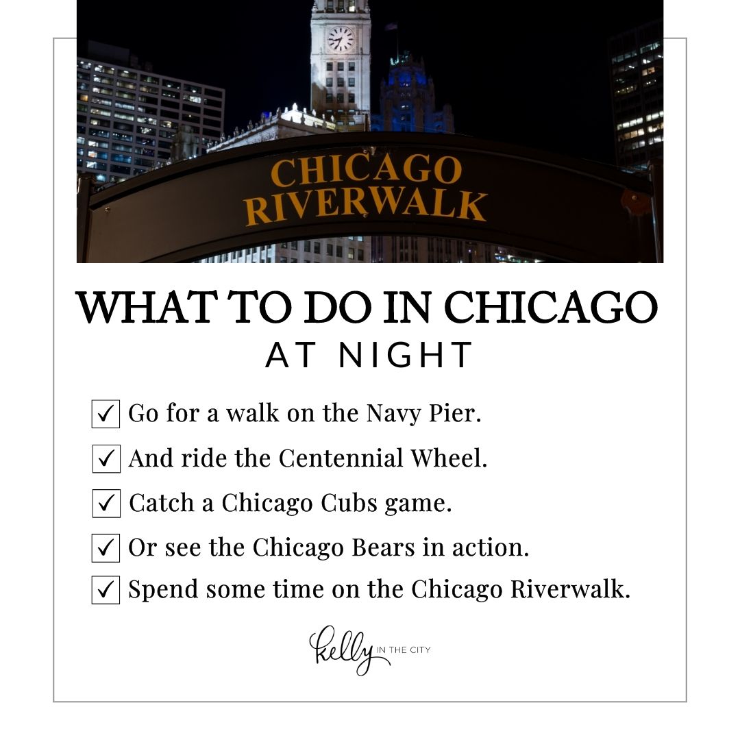 Chicago nighttime activities