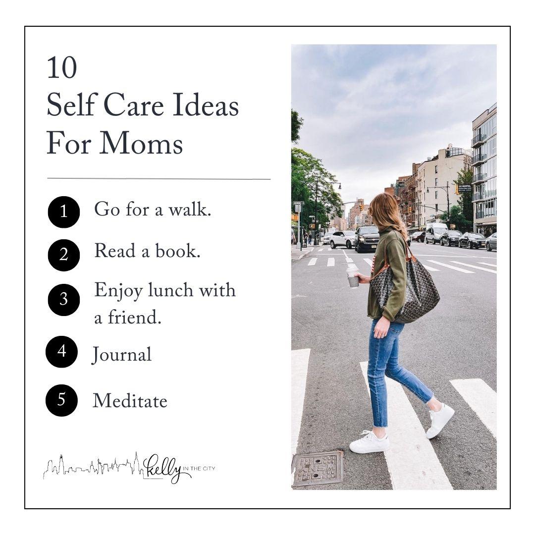 Self-care ideas for moms