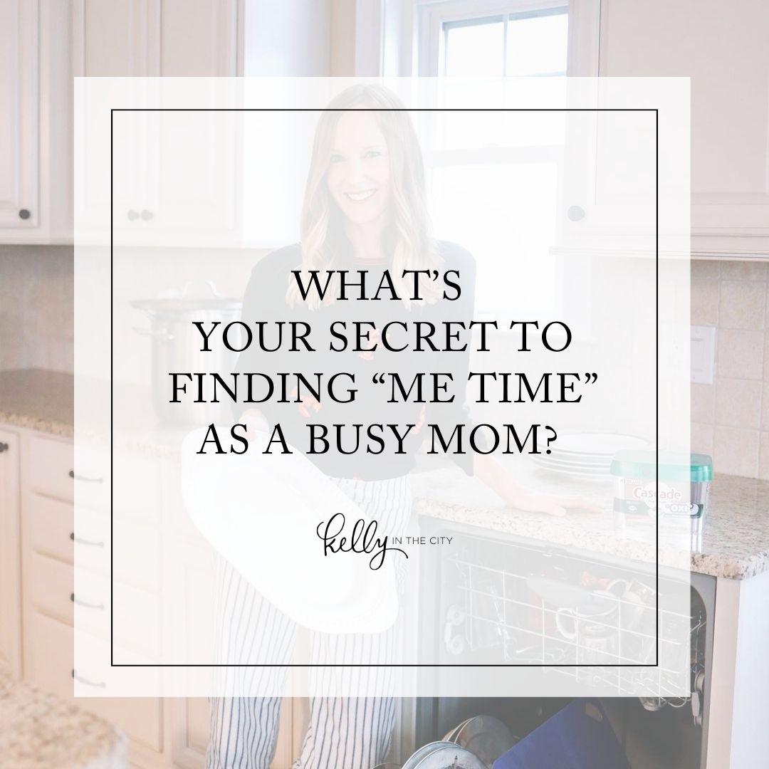 Finding me time as a busy mom
