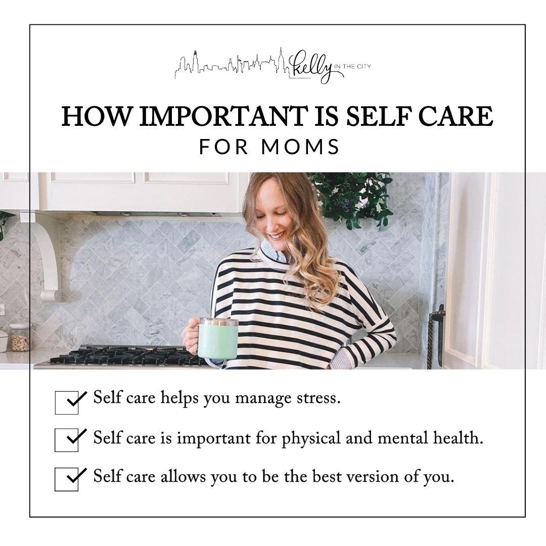 Self-care ideas for moms