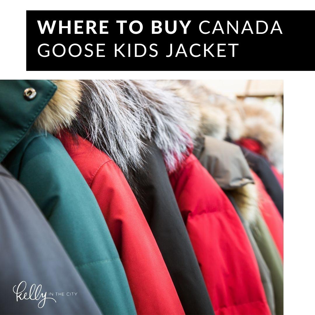 Canada goose hot sale kids coat