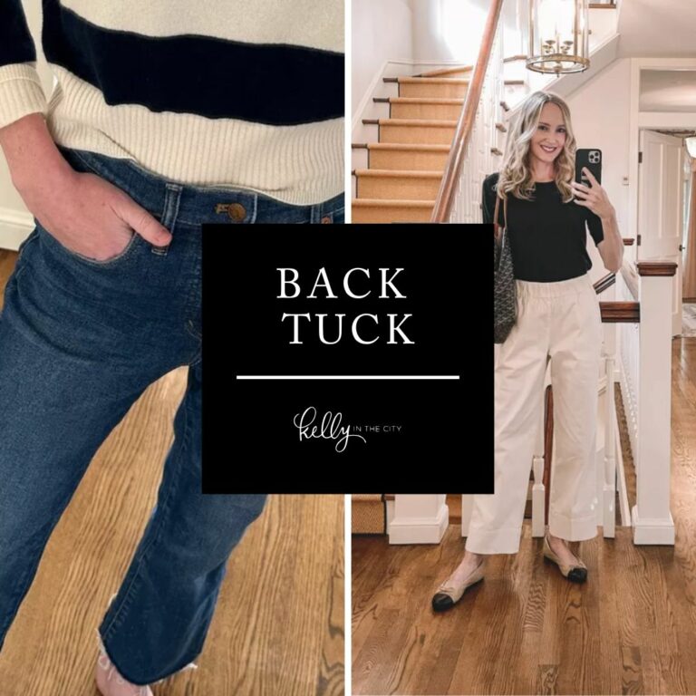 How to Tuck in a Sweater Kelly in the City Lifestyle Blog
