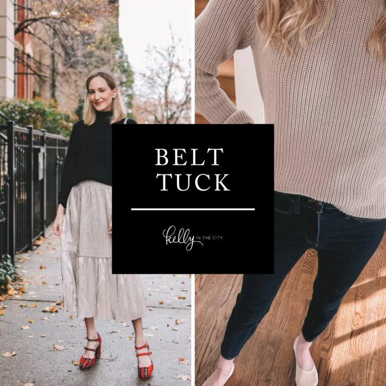 How to Tuck in a Sweater Kelly in the City Lifestyle Blog