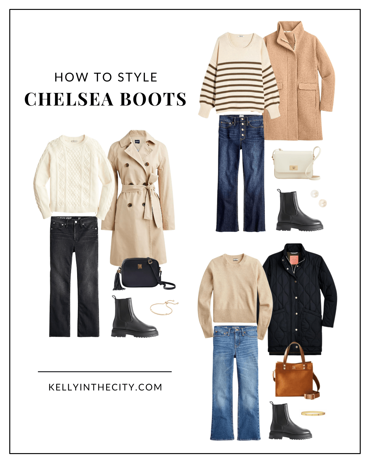 12 Ways to Style Chelsea Boots (Fall/Winter)