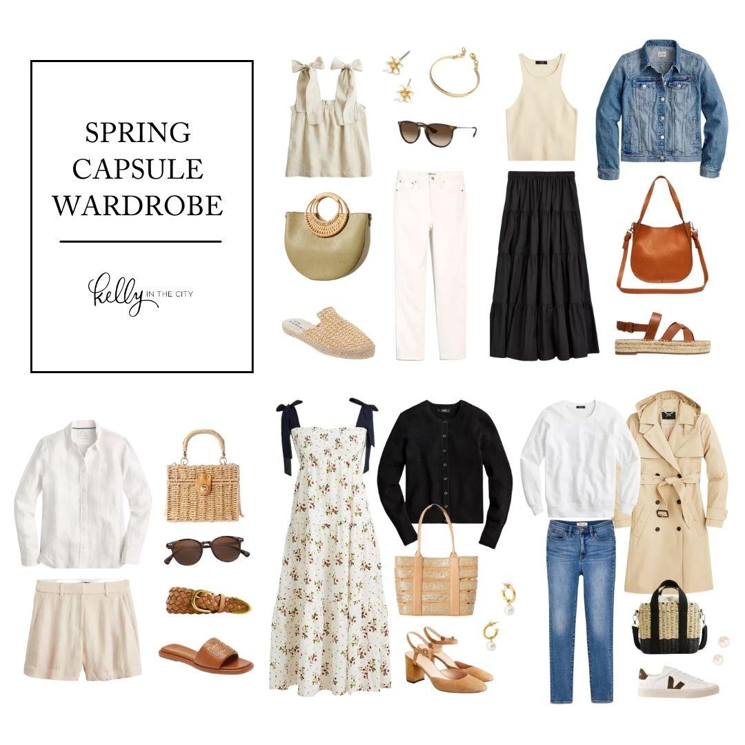 A Simple Summer Capsule Wardrobe For Women [2023] - Emma