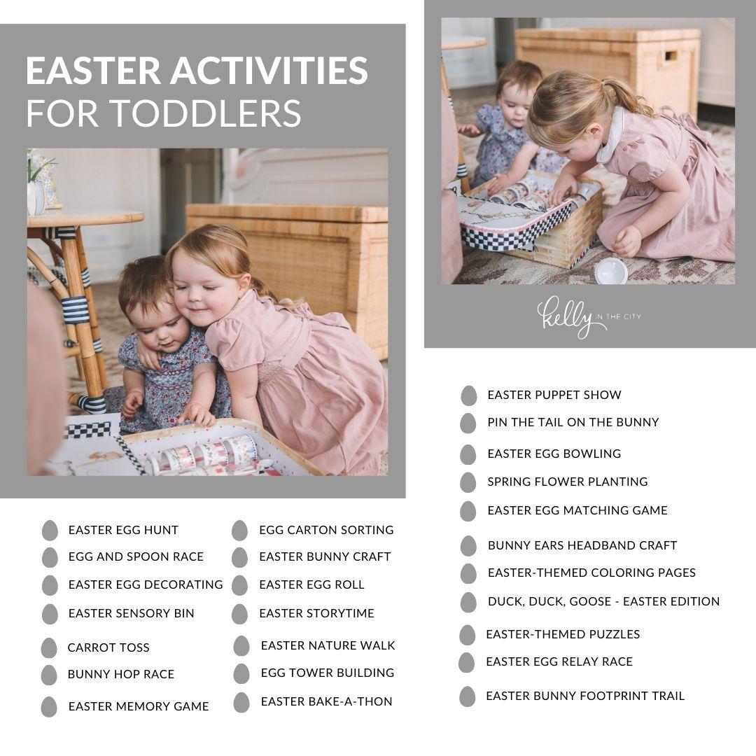 easter activities for toddlers