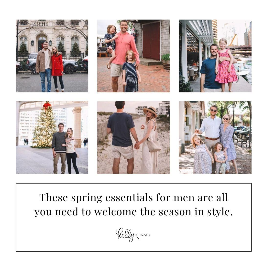 spring wardrobe for men