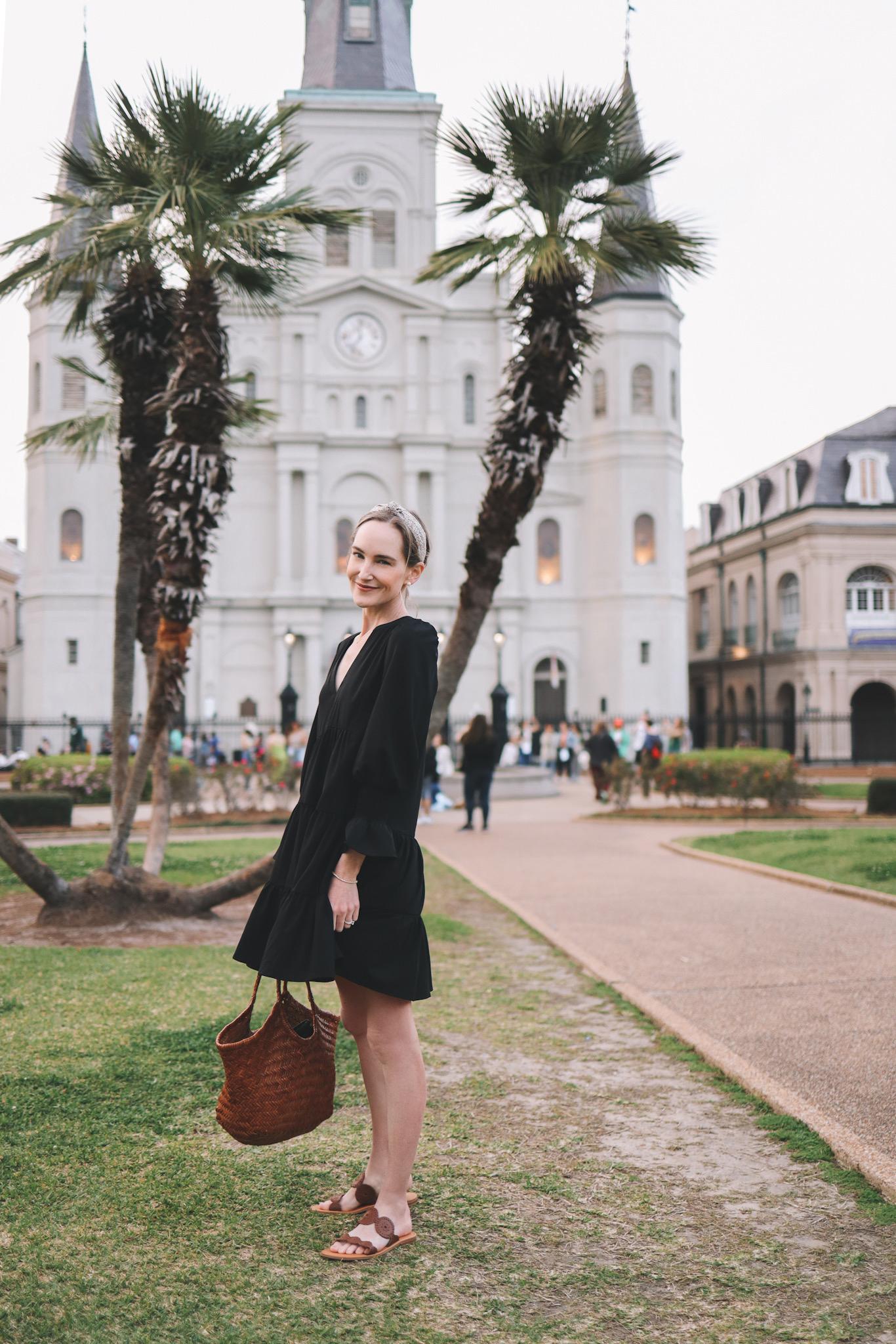 Black Crepe Kenzo Dress