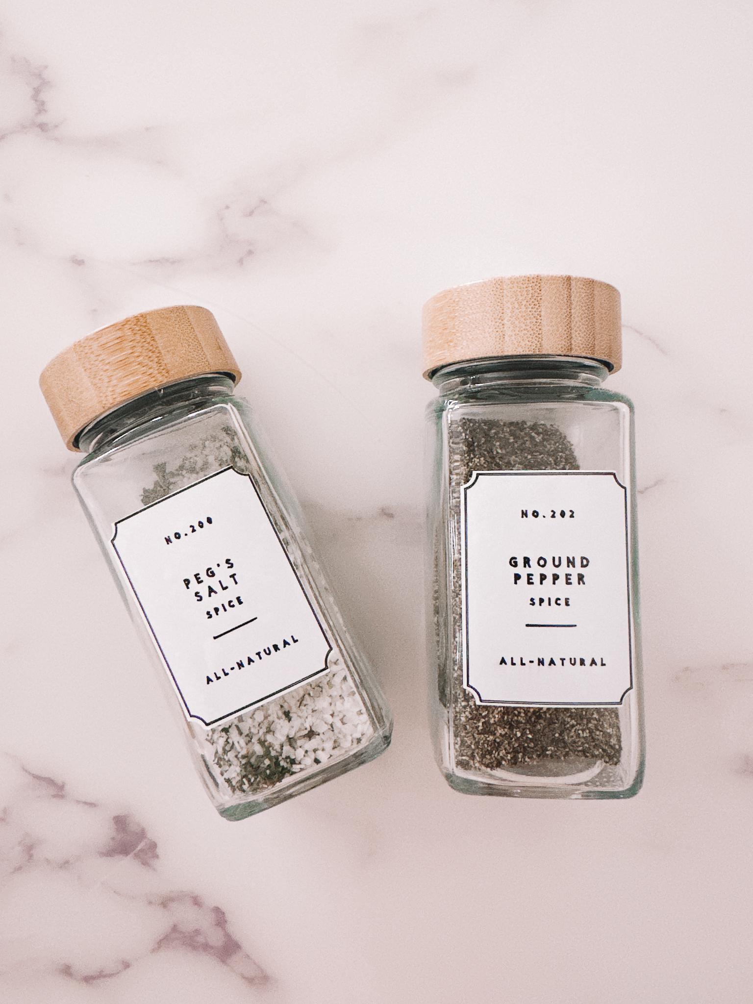 spice organizing labels | Larkins Lately in Photos
