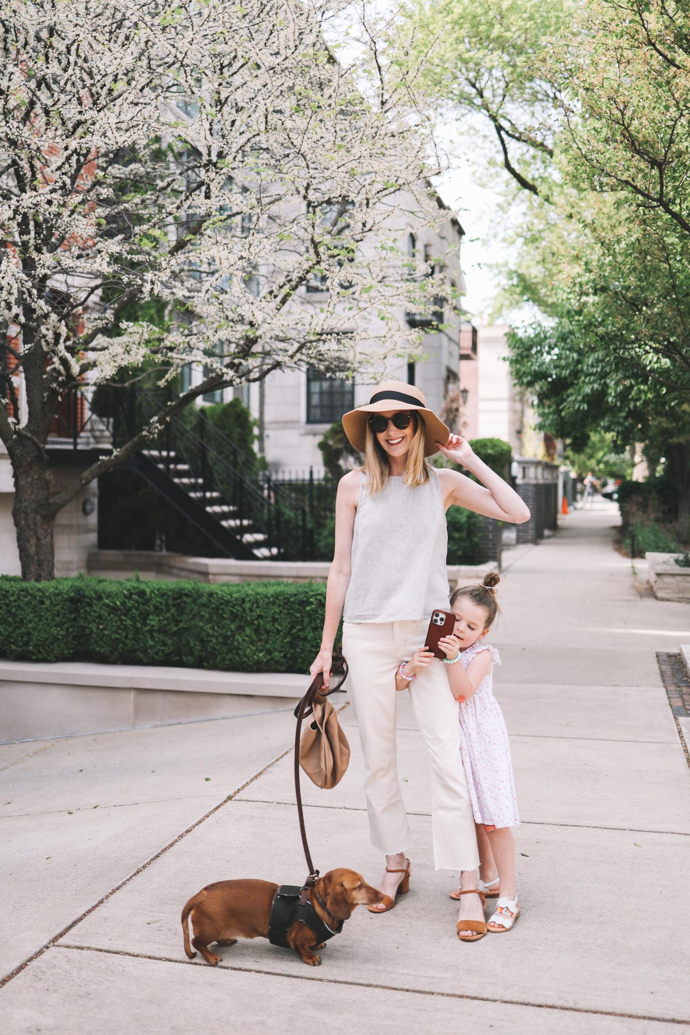 Button-Back Linen Top