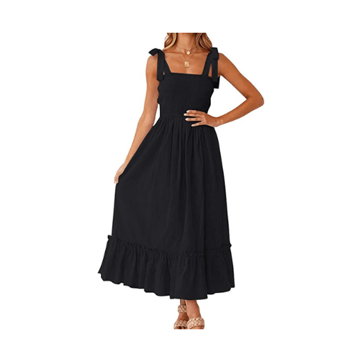 black maxi dress Amazon Fashion Finds