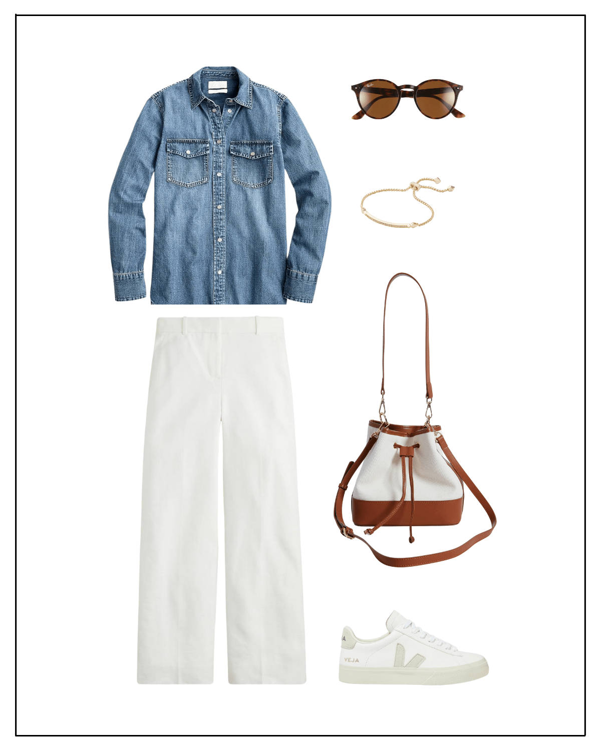 How to Style White Linen Pants