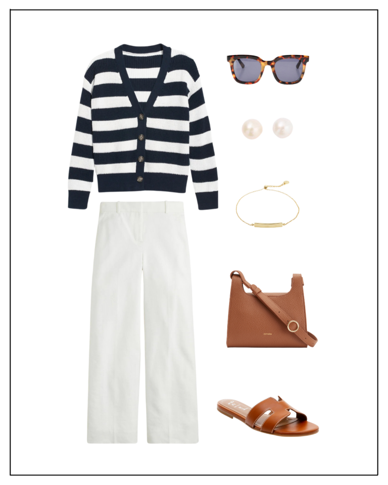 How to Style White Linen Pants Kelly in the City