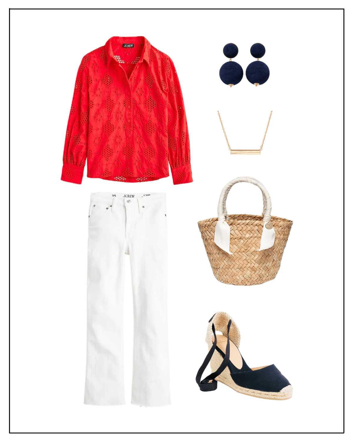 4th of July Outfits for a backyard cookout