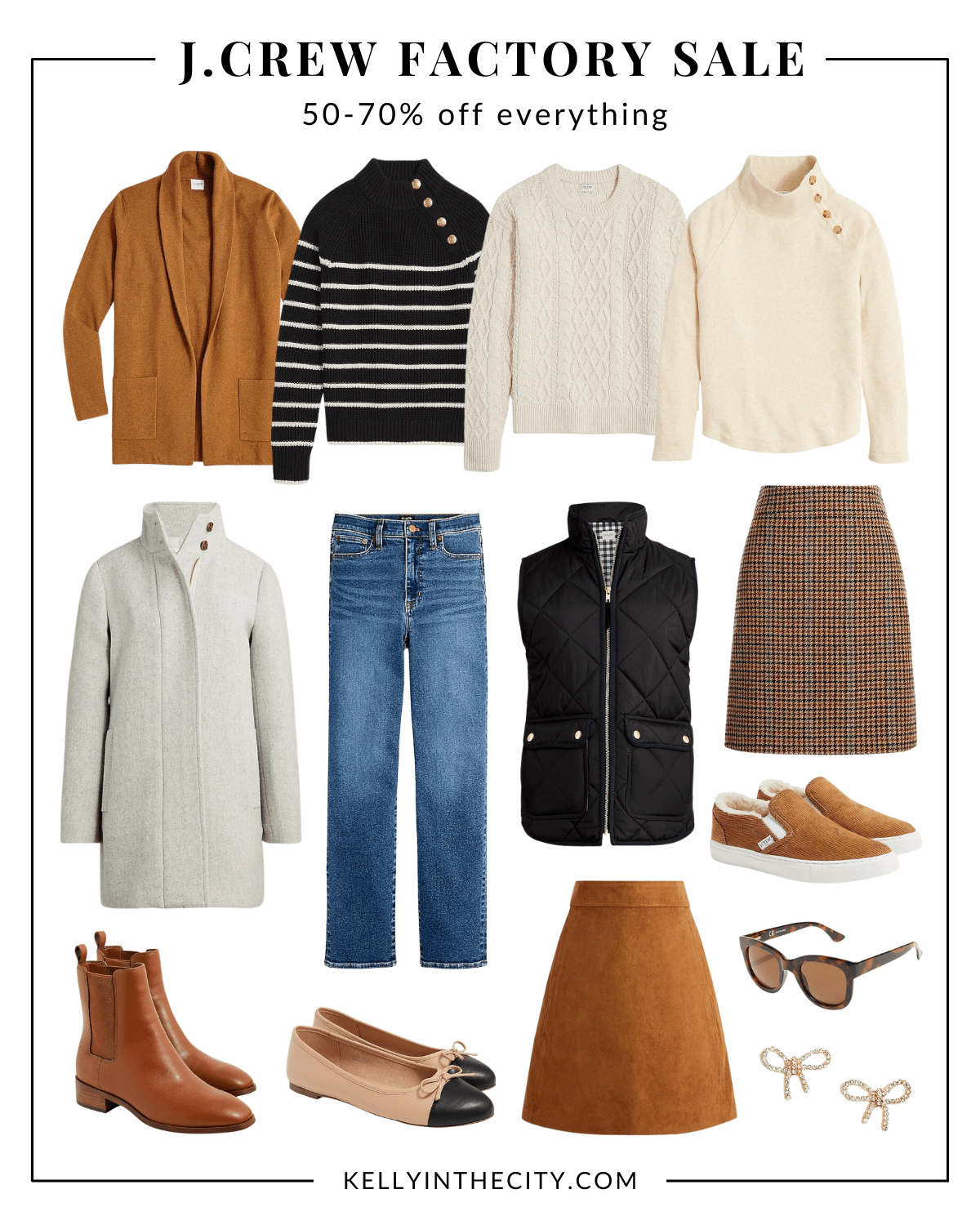 My J.Crew Factory Labor Day Sale favorite picks. From sweater blazers and sweaters to coats and vests to skirts and shoes.
