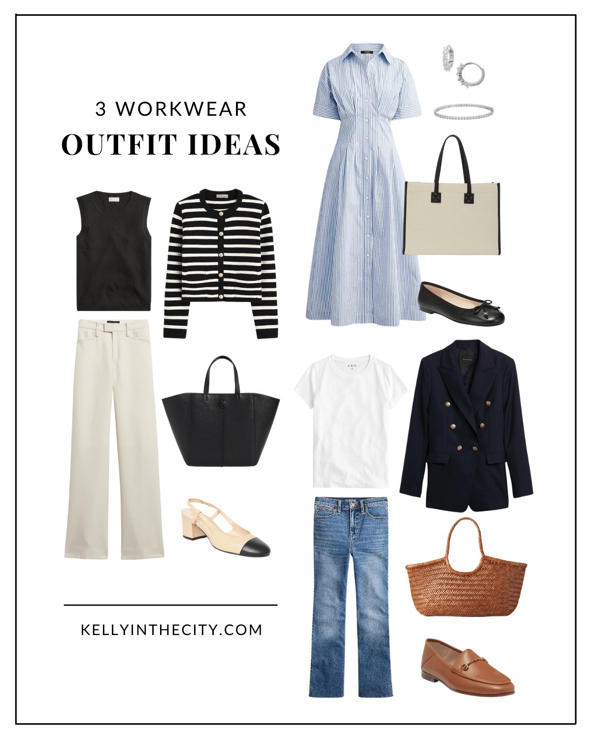 3 Workwear Outfit Ideas