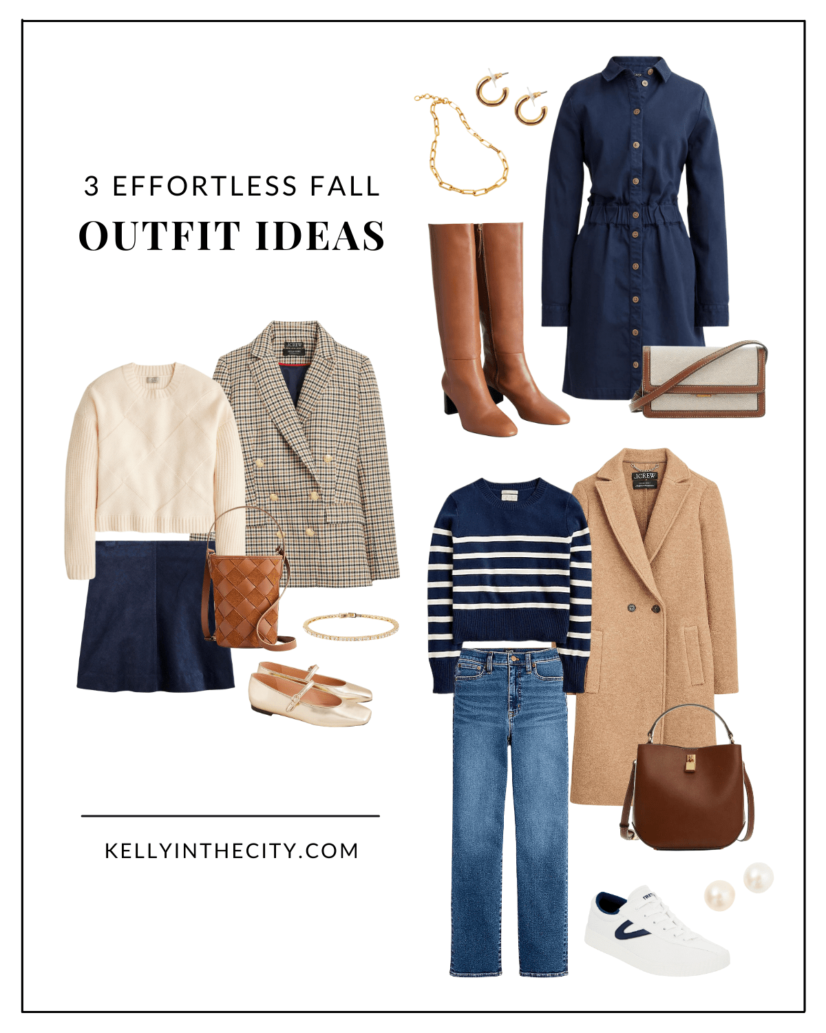 3 Effortless Fall Outfit Ideas